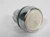 Allen-Bradley 800FM-F1 Flush White Metal 22mm Push Button USED