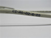 Datalogic CS-A1-02-G-03 Sensor Cable M12 Connector 4P 4W 119cm Cut Cable USED