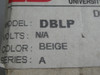 Federal Signal DBLP Deep Base Beige 1.88"D x 3.63"W ! NEW !
