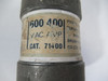 Pierce 71400 Form II HRC Bolt On Fuse 400Amp 600VAC USED