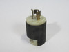 Hubbell 2361 Twistlock Plug 20A 120/250V 3 Wire 3 Pole USED