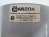 Canron Rigid PVC Conduit Fitting 6"OD 4-1/2"ID 4-7/8"L USED