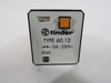 Finder 60.12.8.110.0040 General Purpose Relay 110VAC 10A 8-Pin USED