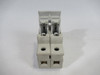 Bussmann CHCC2DI Fuse Holder Class CC 30A 600V 2P USED