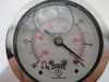 Winters PFQ801R1R11 Pressure Gauge Liquid Filled -30 -0Hg -100-0 kPa USED