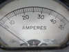 Hoyt 598-D-5305 Analog Ammeter Panel Meter 0-50A Reading 3" D USED