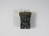 Telemecanique ZB2-BV6 Light Module w/ Contact Block 1NO USED