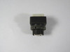 General Electric P9SPLBSD White Push Button "OUT" No Mounting Latch USED