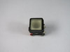 Square D D1Y3O-Z23W White Square Push Button 1NO/1NC USED