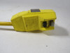 TRC 14880 Right Angle User Attachable Plug 6" Cord 120V 15A 60Hz USED