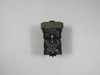 Telemecanique ZB2-BW062 Light Module Assembly w/ Contact Block 1 NC USED