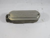 EDC LB-1-1/4” Conduit Fitting C/W Cover 2 Port 1-1/4" Threaded USED