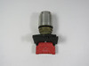 Allen-Bradley 800EM-KM21 Key Selector Switch 1NC 2-Position USED