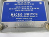 Micro Switch BAF1-2RN2-LH Limit Switch 20A 125/250/480VAC USED