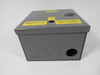 LEE Products HC664 Hinged Cover Cutout Box 6x6x4 USED