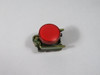 Telemecanique ZB4-BV04S Red Pilot Light Operator w/ Mounting Latch USED