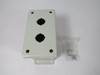 Rittal 8017665 2-Hole Mini Push Button Enclosure 6.61" USED