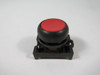 Allen-Bradley 800FP-LF4 Red Push Button Operator w/ Mounting Latch USED