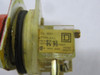 Square D 9001-KR3RH6 Red Push Button w/ Boot 600V 1NC USED