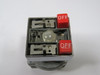 Cutler-Hammer E30AN Two Button Operator w/ OFF Bars & Indicating Light USED