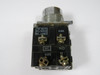 Cutler-Hammer 10250T181N Indicating Light 120V 6V Lamp 1NO/1NC No Lens USED