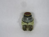 Square D 9001-KR3RH13 Red Push Button 6A 120-600V 1NO/1NC USED