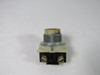 Square D 9001-KR3BH5 Black Push Button 1NO 600V USED