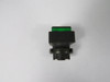 General Electric P9SPLVSD Green Push Button "F1" No Mounting Latch USED