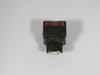 General Electric P9SPLRGD Red Push Button "CYCLE" No Mounting Latch USED