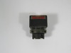 General Electric P9SPLRGD Red Push Button "F4" No Mounting Latch USED