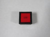 IDEC LW7L-M1-R Red Square Push Button Operator "STOP" USED