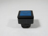 IDEC LW7L-M1-S Blue Square Push Button Operator "SAFETY DOOR RESET" USED