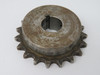 Browning 40B19 Roller Chain Sprocket w/Keyway 7/8" Bore 19T 40 Chain USED