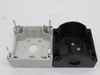 Siemens 3SU1801-0AA00-0AB1 Plastic 1 Hole Push Button Enclosure 22mm USED