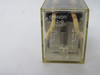 Omron LY2-0DC24 Bi-Power Relay 24VDC 10/12A 240VAC 8 Pin DPDT USED