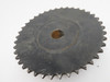 Tsubaki 40B40F-7/8 Sprocket 7/8"B 40T 40 Chain 1/2" Chain Pitch USED