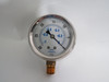 Generic Liquid Filled Pressure Gauge 30-0INHG -1~0 bar 100XkPa 1/4" NPT USED