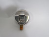 Generic Liquid Filled Pressure Gauge 30-0INHG -1~0 bar 100XkPa 1/4" NPT USED