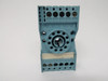 Releco S3-B Blue Relay Socket 10A@380VAC 10A@300VAC 11-Pin SHELF WEAR USED