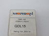 Mersen GDL15 Time Delay Fuse 15A 250VAC SEALED 5-Pack NEW