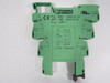 Phoenix Contact PLC-BSC-24DC/21-21 Green/Black Terminal Block Relay 24DC USED