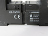 Carlo Gavazzi ES15/2N Black Relay Socket 10/12A 300VAC 14 Blade USED