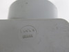 Carlon LB1-1/4 Square PVC Conduit Body 1-1/4" *No Seal* USED