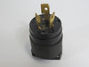 Bryant 4721NP Old Style Locking Plug L5-15 15A 125V 3W 2P USED
