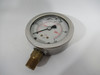Noshok 25-500-100/700-psi/kPa Glycerin Filled Pressure Gauge 0-100 psi USED