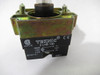 Teknic 2LHB-130 22mm Push Button Lamp Holder w/Bulb 130V 2.6W USED