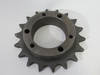 BVP 50SH18 Roller Chain Sprocket 1/2-1-5/8"ID 18T 50 Chain 5/8" Pitch USED