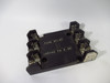 Marathon 6F30A3S New Style Fuse Block 30A 600V 3 Pole USED
