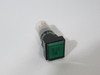 Deca P16-LMS1-1AB-GRN 16mm Momentary Push Button w/DIS.ON 1NO 1NC USED