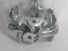 Generic 2" Galvanized Steel 1-Hole Conduit Strap Lot of 12 NOP